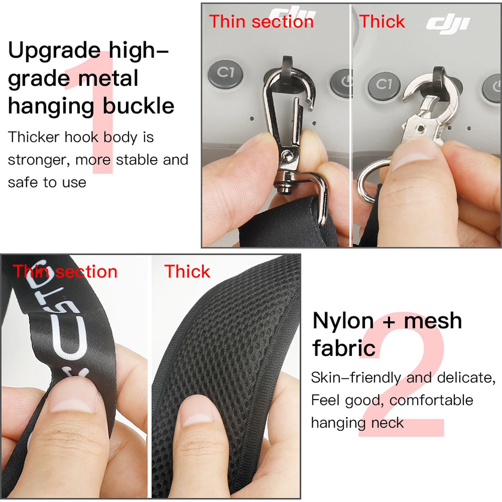 DJI Avata Drone Lanyard 넥 스트랩  - Drone Remote Controller Lanyard 리뷰 및 가격