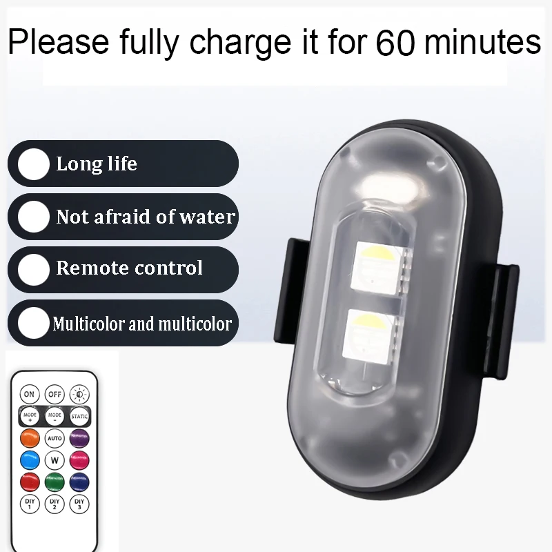 무선 리모컨 스트로브 LED 경고등, 7 가지 색상 항 - Drone Strobe Light 리뷰 및 가격